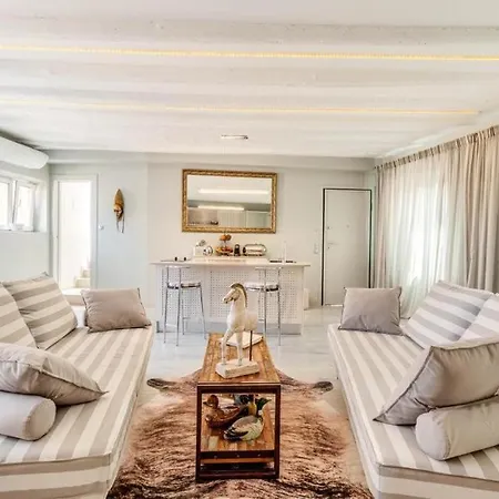 Elegant, Furnished Loft In Corfu Apartment