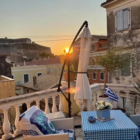 Elegant, Furnished Loft In Corfu Appartement *